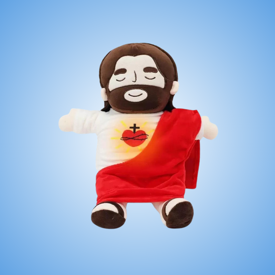 Breathing Jesus Plush